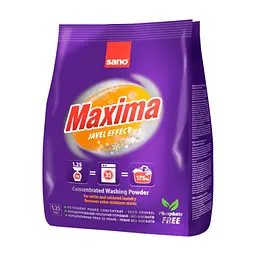 Пральний порошок Sano Maxima Javel Effect 1.25 кг (7290000288109)