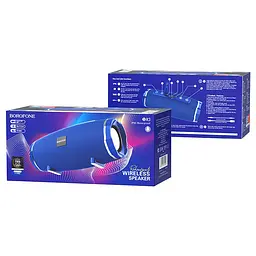 Колонка портативна Borofone BR3 Rich sound sports wireless speaker блакитний - мініатюра 3