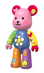 Конструктор Арт-ведмедик Pintietie 3D колор (PTA0601S) - мініатюра 4