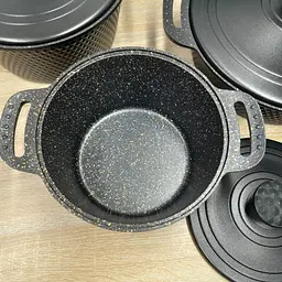 Набір посуду O.M.S. Collection 3536 Black 7 предметів - мініатюра 6