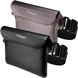 Комплект сумок поясних Spigen A620 Universal водонепроникних 2 шт. чорна/прозора [84028] - мініатюра 3