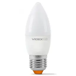 Лампочка Videx LED C37e 7W E27 4100K (VL-C37e-07274)