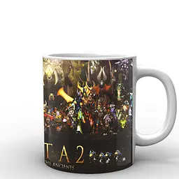Кухоль GeekLand Dota постер ZN.02.023 330 мл синій - мініатюра 2