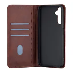 Чохол-книжка Premium Samsung A05S (A057) Dark Brown - мініатюра 2