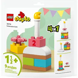 Уцінка. Конструктор LEGO DUPLO My First Святковий торт 9 деталей (30712)   - мініатюра 1