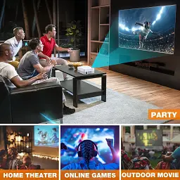 JEEMAK P200 Портативний 4K 1080P проектор з Wi-Fi Bluetooth - мініатюра 4