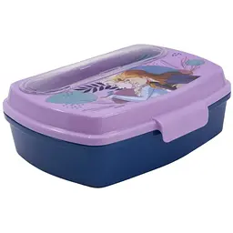 Ланч-бокс дитячий з ложкою та вилкою Stor Frozen (74209)