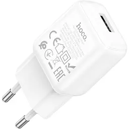 Мережевий зарядний пристрій Hoco C96A 1USB White [765970] [76966]