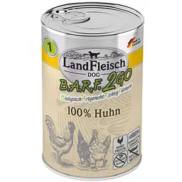 Консерви для собак Landfleisch B.A.R.F.2GO 100% chicken (з куркою)