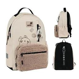 Рюкзак для старшої школи Kite Education teens 949M ML Бежевий (ML26-949M) - мініатюра 2