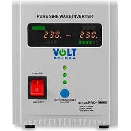 Джерело безперебійного живлення (ДБЖ) Volt Polska Sinus Pro 1000E 12V (3SP091012E) [107891] - мініатюра 2