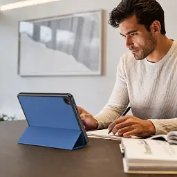 Чохол до планшета BeCover Flexible TPU Matte Xiaomi Redmi Pad 2 SE 9.7" (2026) Deep Blue (716151) - мініатюра 6