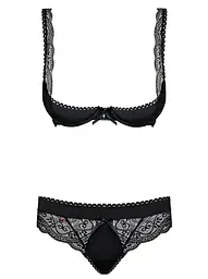 Еротичний комплект Obsessive Miamor S/M чорний - мініатюра 6
