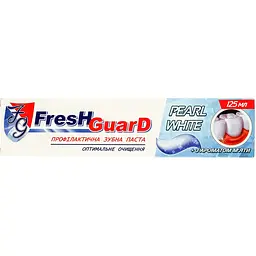 Зубна паста Fresh Guard Pearl White 125 мл