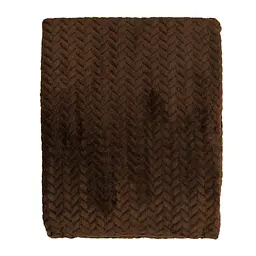 Плед Ardesto JaСquard Braid ART0205JB 160х200 см коричневий - мініатюра 2