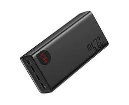 АКБ зовнішній - Умб Baseus Adaman Digital Display 400000 mAh 22.5 W Black (PPAD020001)