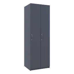 Роздягальня Doros 2-х секційна Графіт 2 ДСП 60х52х180 (40512886) - мініатюра 5