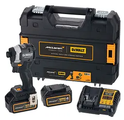Шурупокрут ударний DeWalt McLaren F1 Team Limited Edition з АКБ та ЗП DCF85MM2T