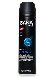 Гель для гоління чоловічий Isana Men Rasier Gel Hydro 200 мл