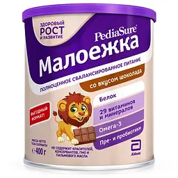 Суха суміш PediaSure малоїжки зі смаком шоколаду, 400 г