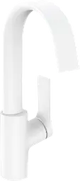 Змішувач Hansgrohe Vivenis 210 для умивальника з поворотним носиком Matt White 75032700 Білий матовий