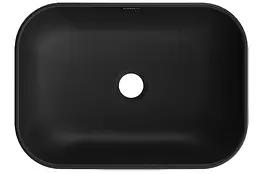 Умивальник Mexen Rita silver brushed black matt накладний MEX-21084573, Хром - мініатюра 5