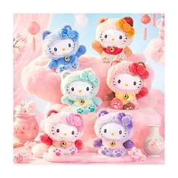М'яка іграшка Pop Top сюрприз на кліпсі Hello Kitty Казкові бажання (25MR-017) - мініатюра 3