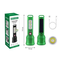 Ліхтар NEWVEW NV-C1012 1200mAh Green (NWVW-NV-C1012-GN) - мініатюра 4