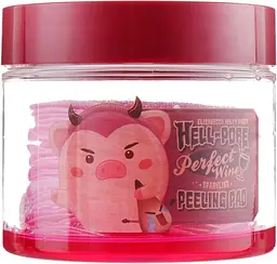 Пілінг-пади на основі червоного вина 30 шт Elizavecca Hell-Pore Perfect Wine Sparkling Peeling Pad - мініатюра 3