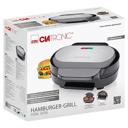 Апарат для гамбургерів Clatronic HBM 3696 - мініатюра 6