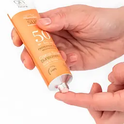 Дитячий сонцезахисний крем Officina Naturae SPF 50, 75 мл - мініатюра 3