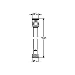 Шланг для душа Grohe 27173002 (CV032480) - мініатюра 2