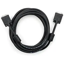Кабель мультимедійний VGA 5 m MM ferrite Vinga (VCPDCVGAMM5MBK)