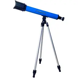 Дитяча іграшка "Телескоп" 6609A(Blue) блакитний, штатив 57 см