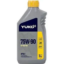 Олива трансмісійнa YUKO TRANS 75W-90 GL-4 1л