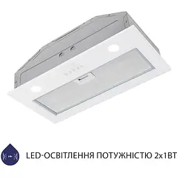 Витяжка Minola HBI 52621 WH Glass 700 LED - мініатюра 4