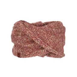Шарф Buff Knitted Wrap Agna Бордовий