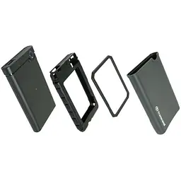 Зовнішня кишеня для HDD/SSD Transcend StoreJet 25CK3 2.5` SATA to USB 3.0 Rubber (TS0GSJ25CK3) [69861] - мініатюра 3