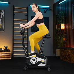 Велотренажер Trex Sport TX-400MB Reck магнітний чорно-білий - мініатюра 8