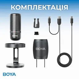 Мікрофон Boya K3-02 RGB Black K3-02) - мініатюра 14
