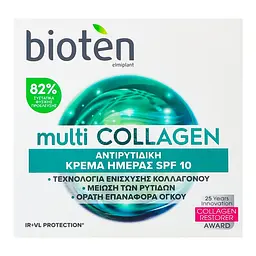 Денний крем для обличчя Bioten Multi Collagen Antiwrinkle Day Cream SPF10 з колагеном 50 мл - мініатюра 4