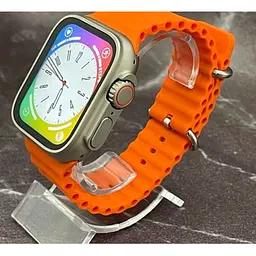 Смарт-годинник Smart Watch WK8 ULTRA помаранчевий ремінець - мініатюра 3