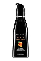 Lubrykant na bazie wody Wicked Sensual Care Aqua Peach, 120 ml