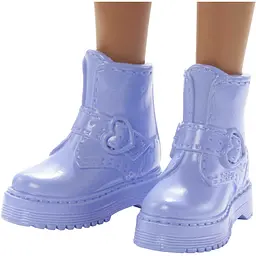 Лялька Barbie Модниця в яскравій сукні-футболці, 30 см (HPF77) - мініатюра 5