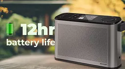 Радіоприймач портативний Sharp DR-P540GY Gray DAB+, FM, Bluetooth - мініатюра 7