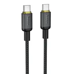 Кабель Hoco X128 Benefit charging data cable Type-C to Type-C Black