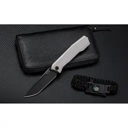 Ніж складаний туристичний Ruike P166-AК, (9.2 см) 14C28N / Aluminum сірий - мініатюра 9