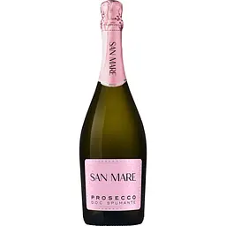 Упаковка ігристого вина San Mare Prosecco DOC Spumante сухе біле 4.5 л (0.75 л x 6 шт.) - мініатюра 2