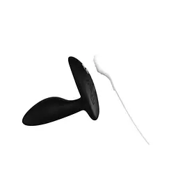 Анальна пробка з вібрацією We-Vibe Ditto+ Satin Black з пультом та керуванням з телефону - мініатюра 7