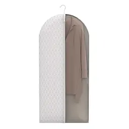 Чохол для одягу Eurohome Beige Leaf 60х135 см (405198)